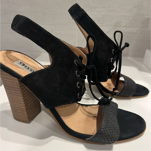 Dune London Sandals in black Suede ❤️ - Picture 1 of 6